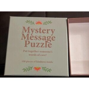 Mystery Message Kindness Puzzle – 100-Piece Positive Affirmation Jigsaw,